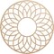 Ekena Millwork Cannes Wood Fretwork Pierced Ceiling Medallion, Alder, 40"OD x 13 5/8"ID x 1/4"T CMWP40X40X0250CNAL - alternate 1